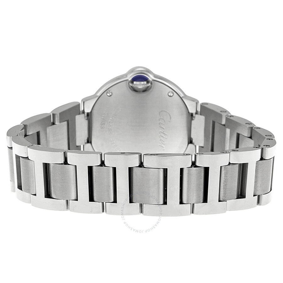 Cartier Ballon Bleu Silver Diamond Dial Ladies Watch WE902073 - 3