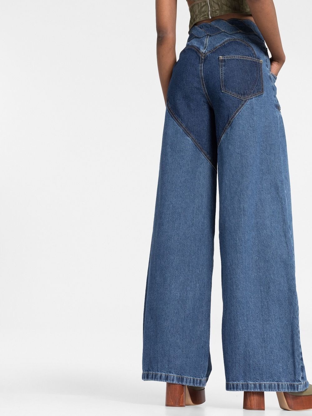 Wide Leg Slit jeans - 3