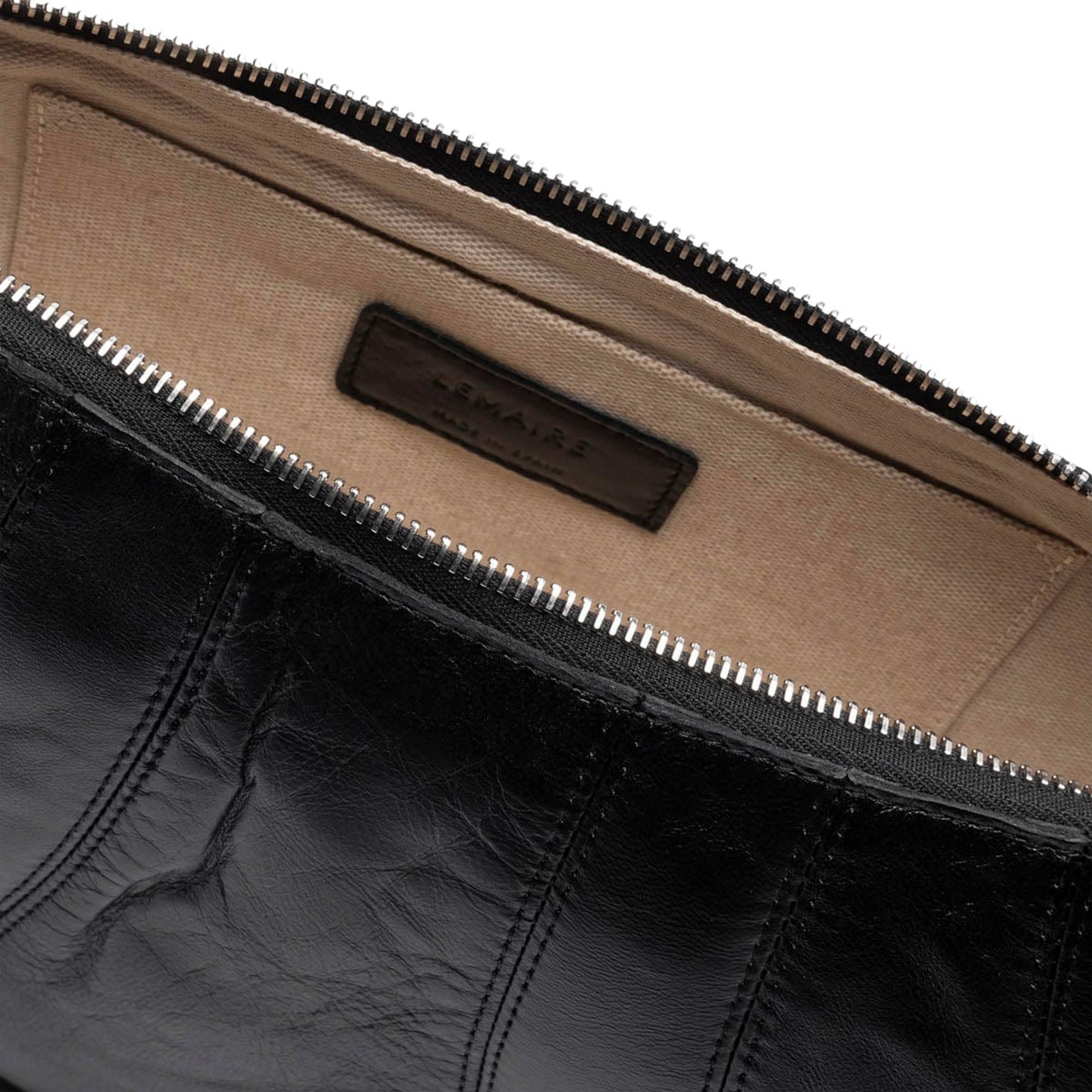 Lemaire Medium Croissant Bag 'Black' - 6