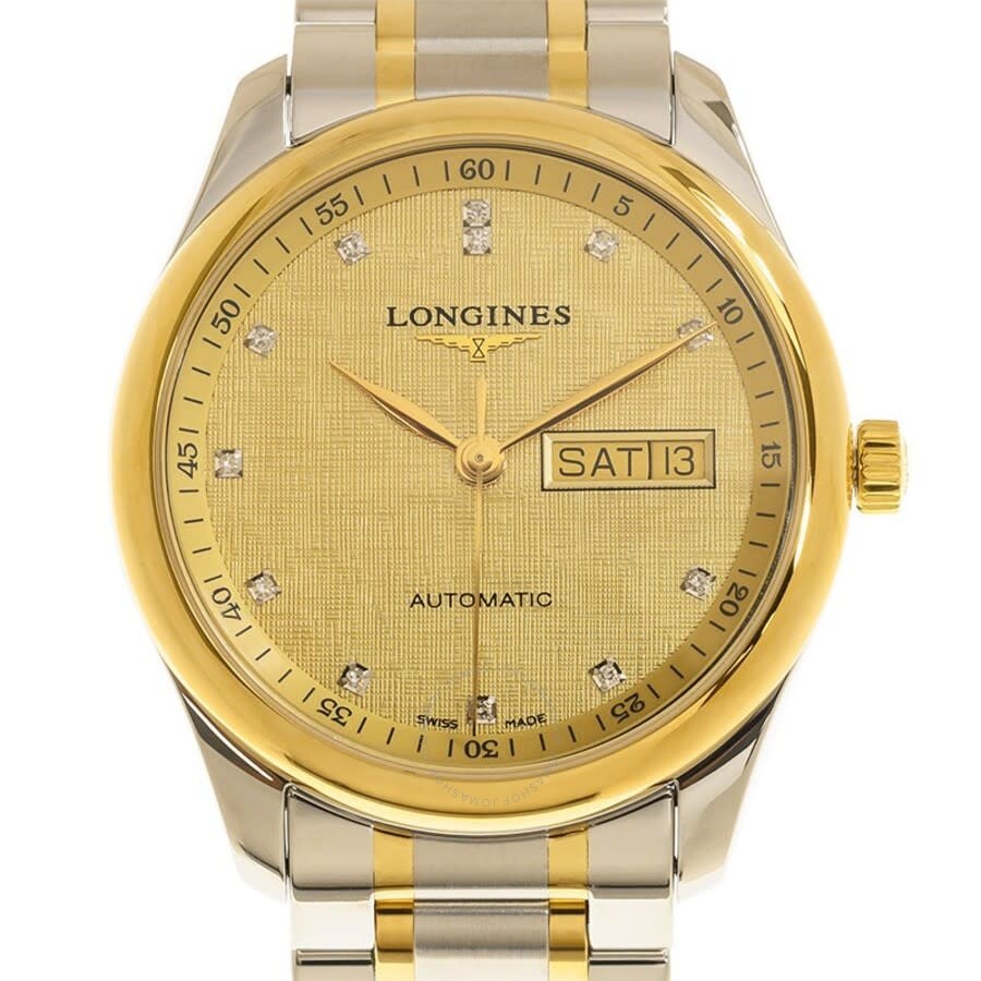 Longines Master Automatic Diamond Men's Watch L2.755.5.38.7 - 2