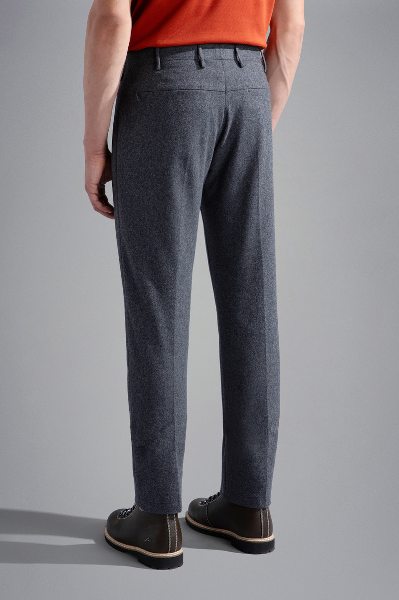 TECHNICAL WOOL CHINO TROUSERS 3