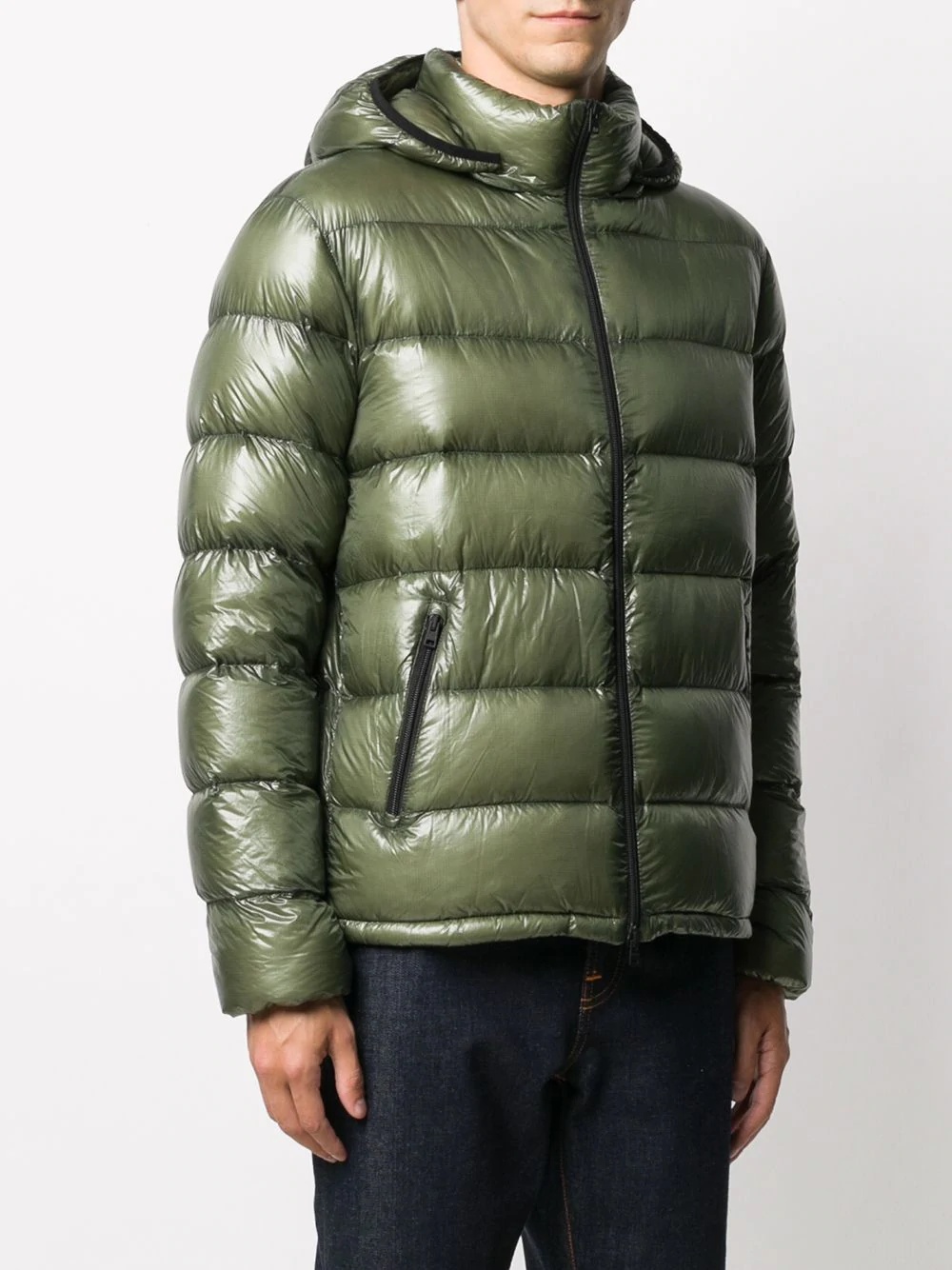 down-filled padded jacket - 3