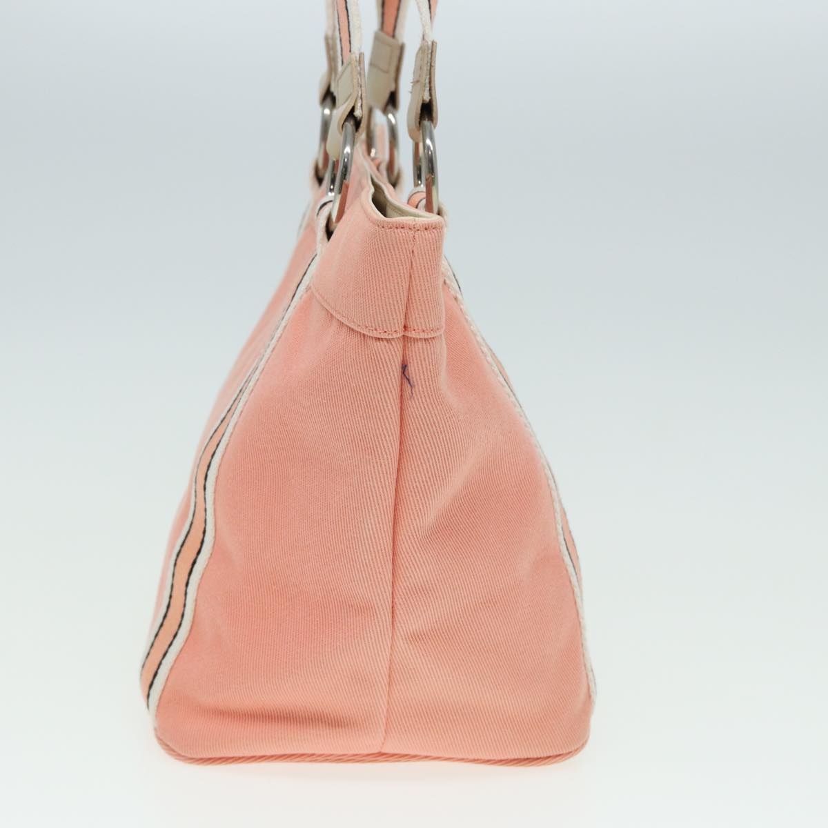 Burberry Blue Label Tote Bag Canvas Pink - 4