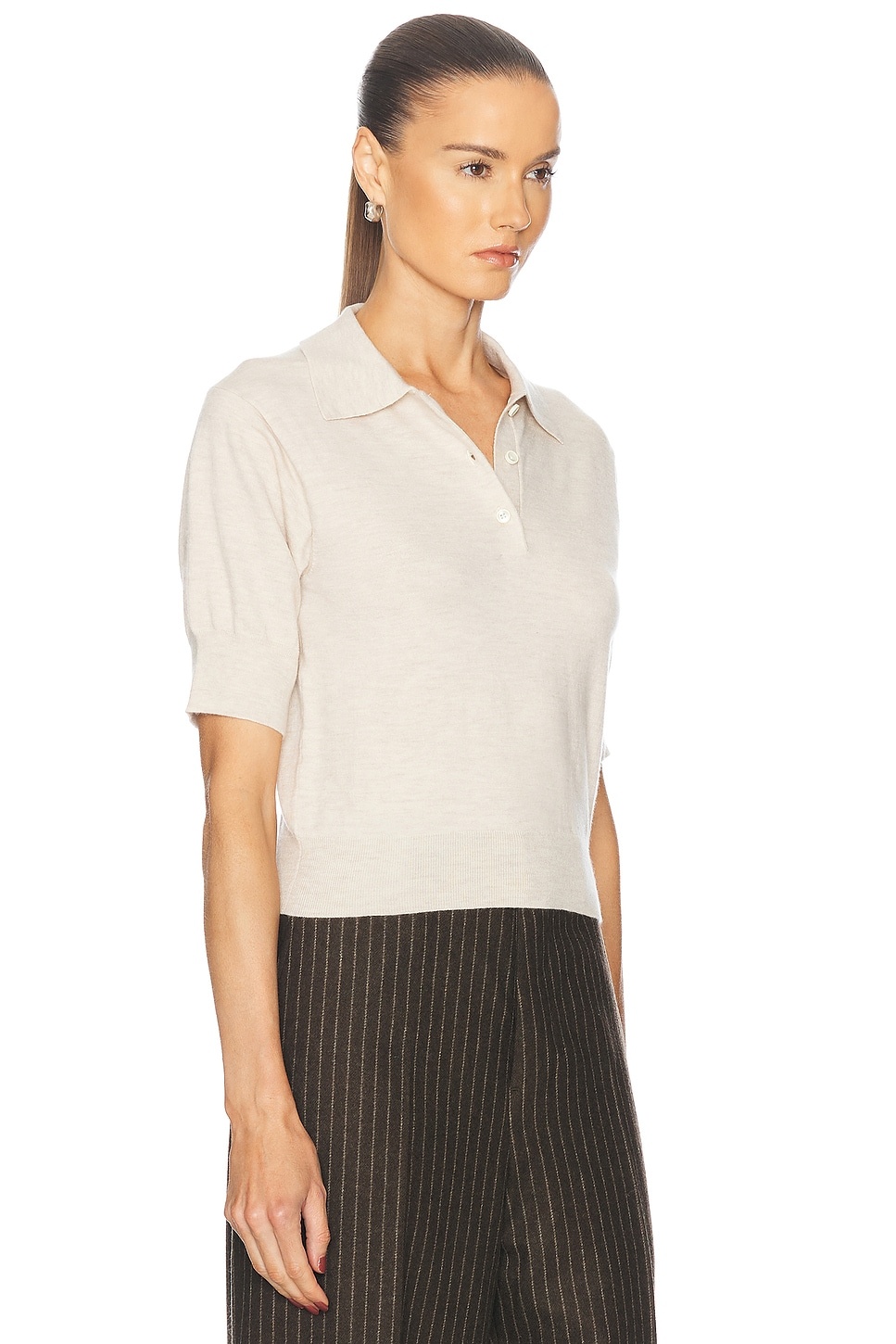 Journey Cashmere Polo Top - 2