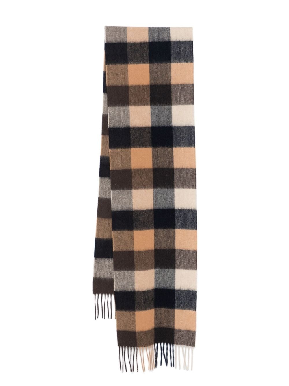 checked scarf - 1
