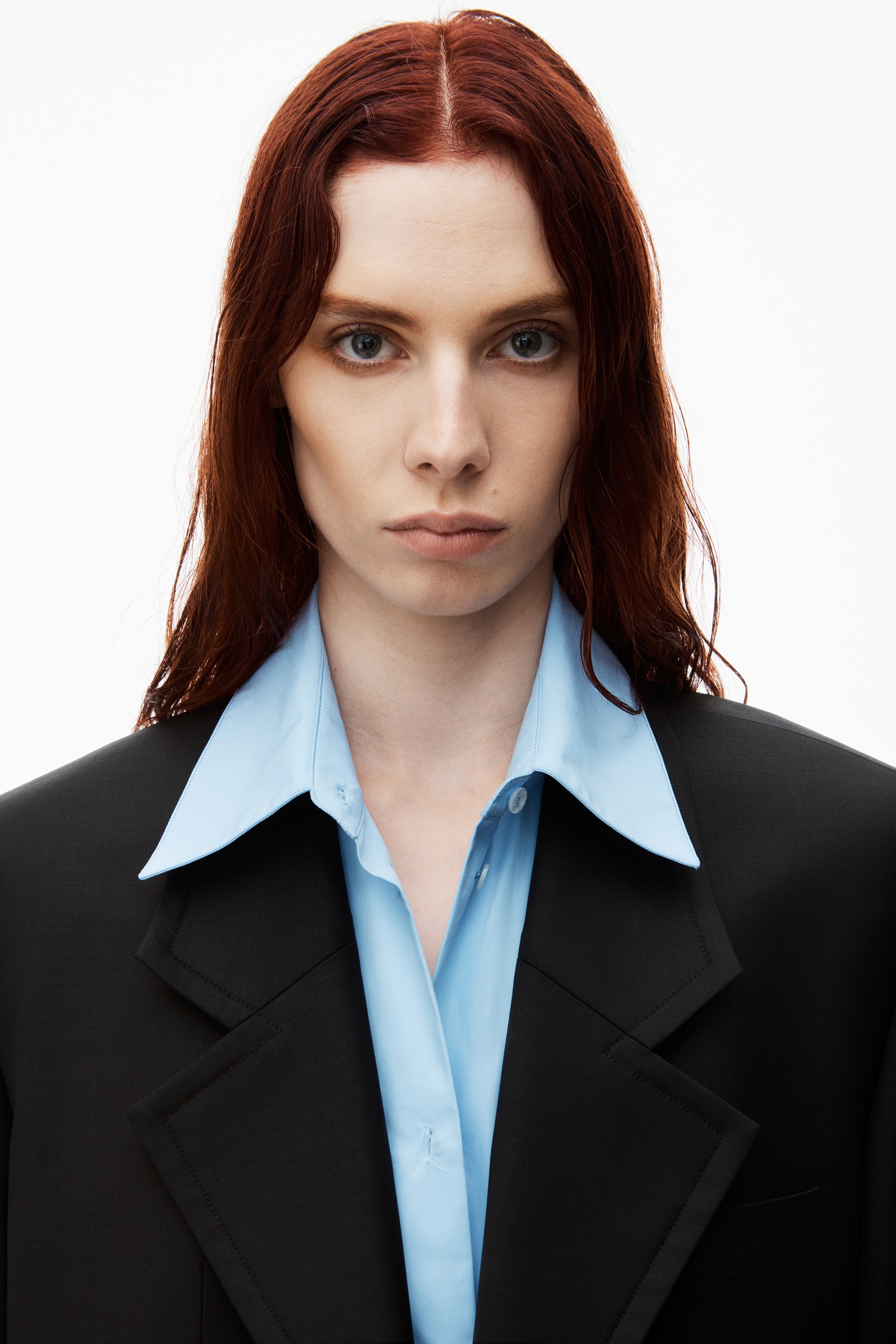 Pre-Styled Cropped Blazer with Dickie - 4