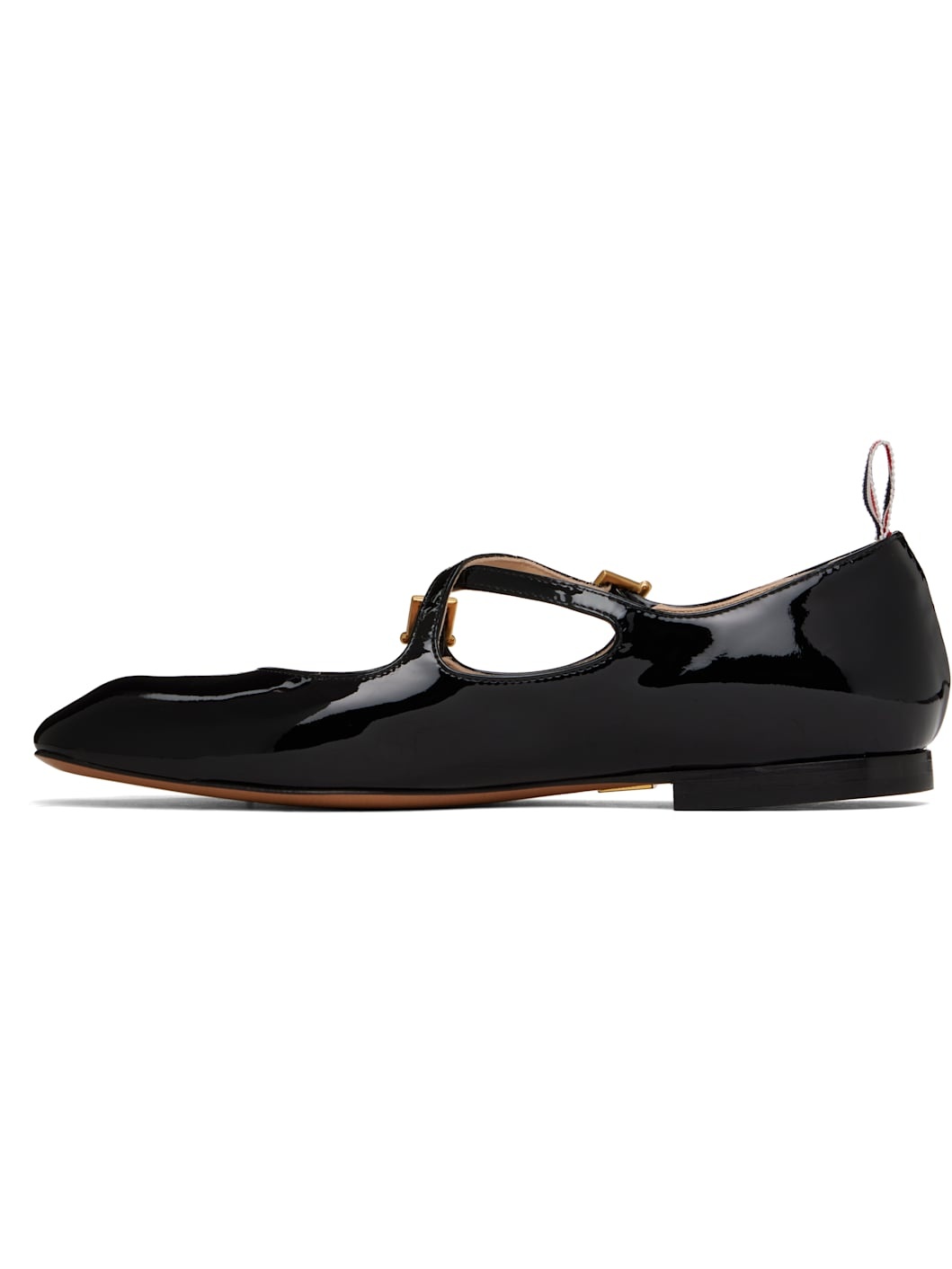 Black Thom John Ballerina Flats - 3