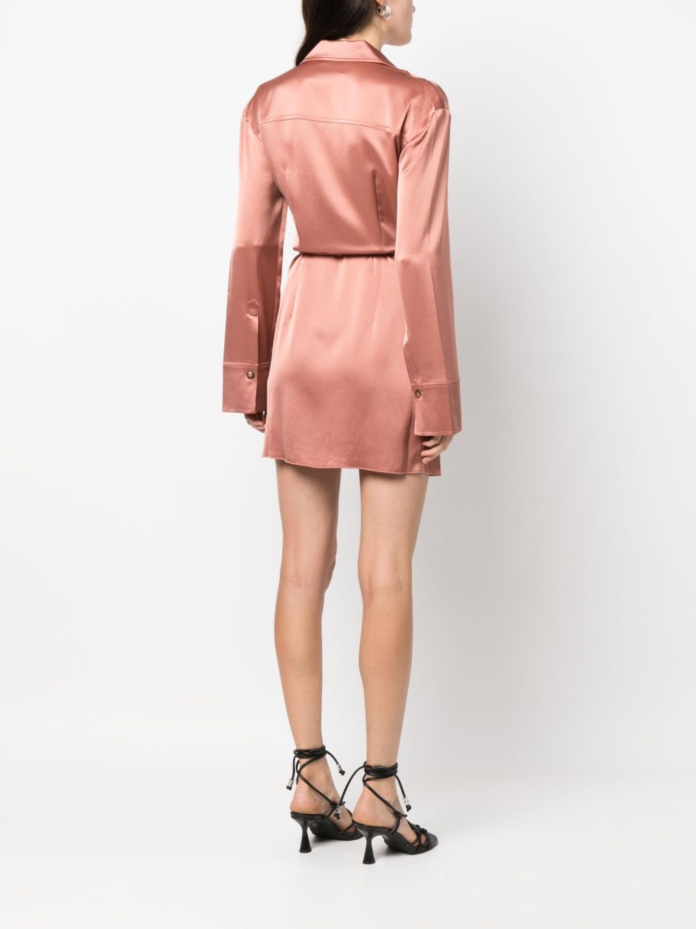 Xaviera slip satin mini dress - 4
