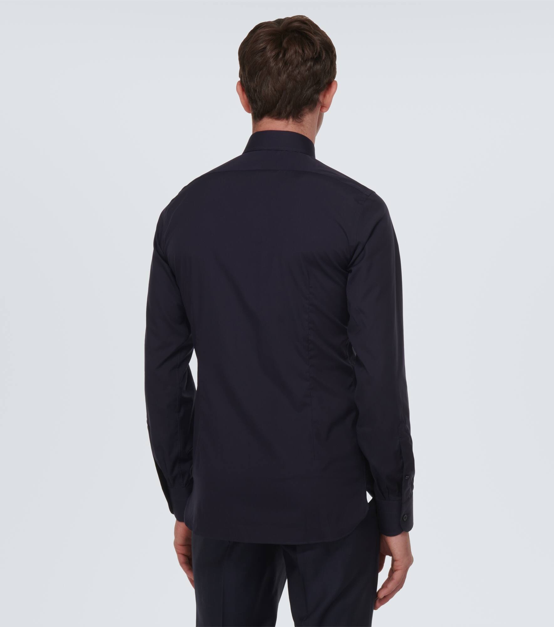 Cotton poplin shirt - 7