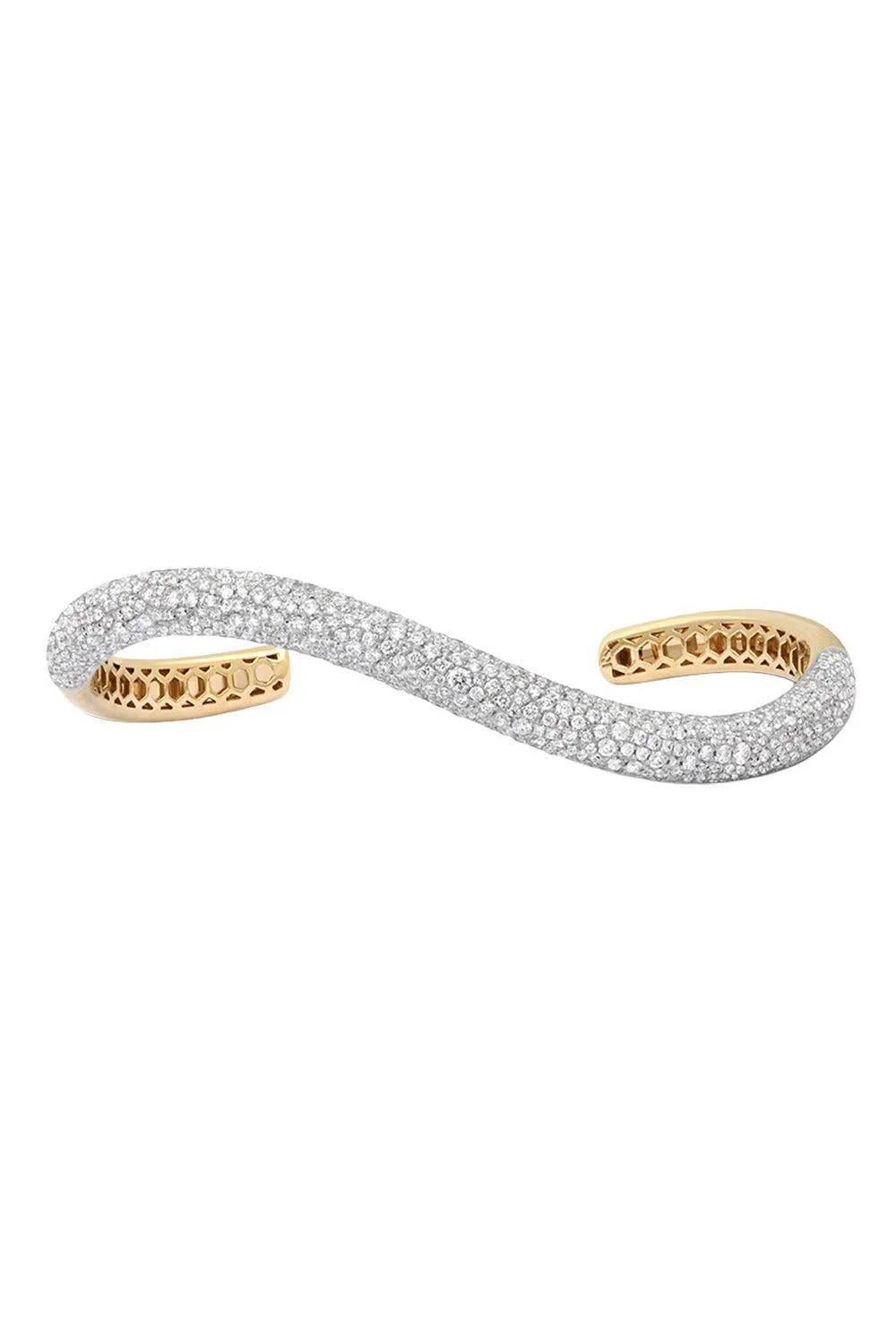 Diamond Pave Illusion Bracelet - 1