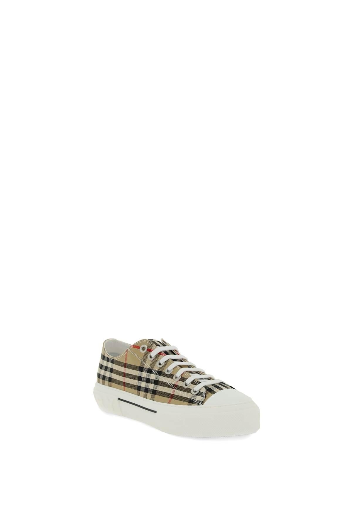 VINTAGE CHECK CANVAS SNEAKERS - 4