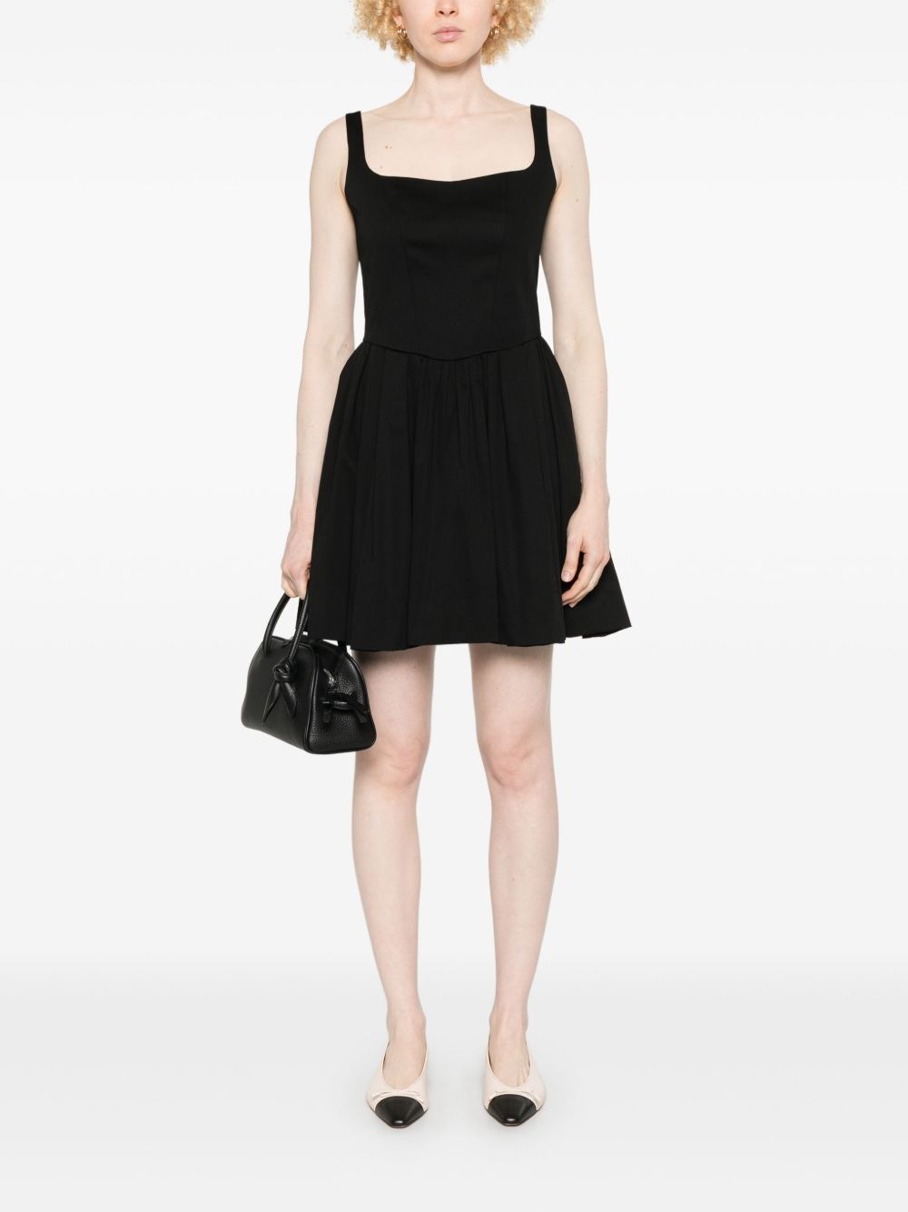 pleated mini dress - 2