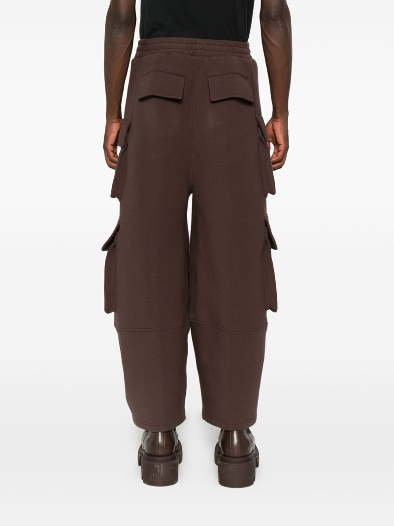 cargo-pocket drawstring trousers 4