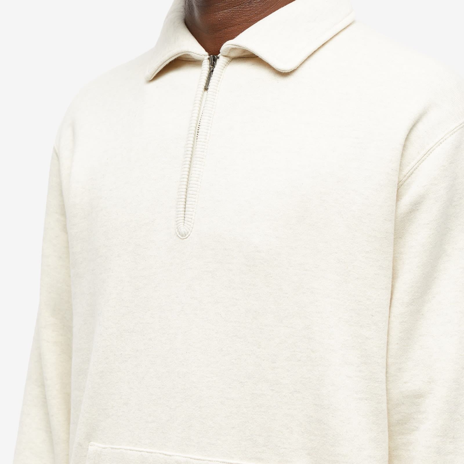 Beams Plus Half Zip Sweat - 5