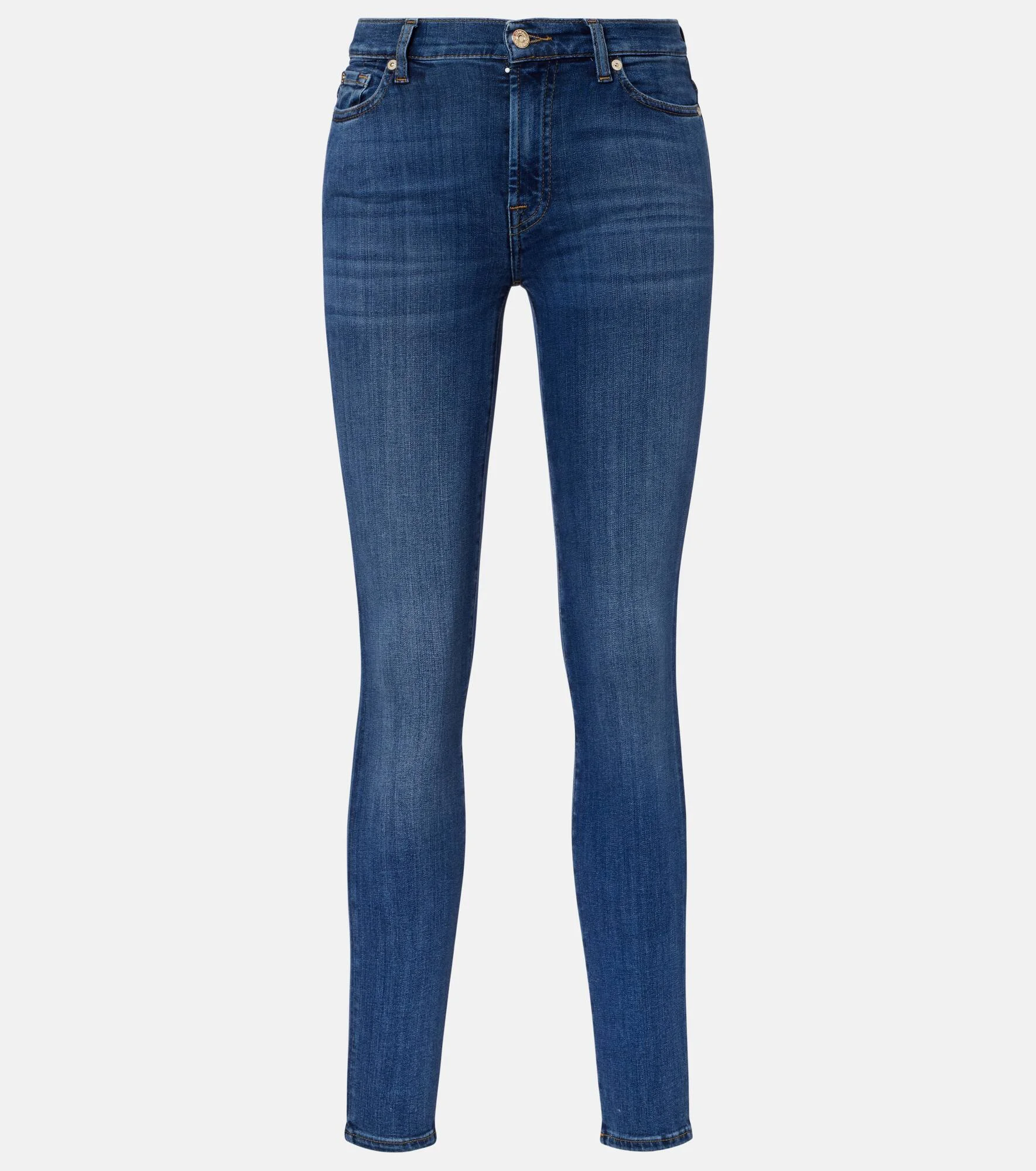 HW high-waist skinny jeans - 1