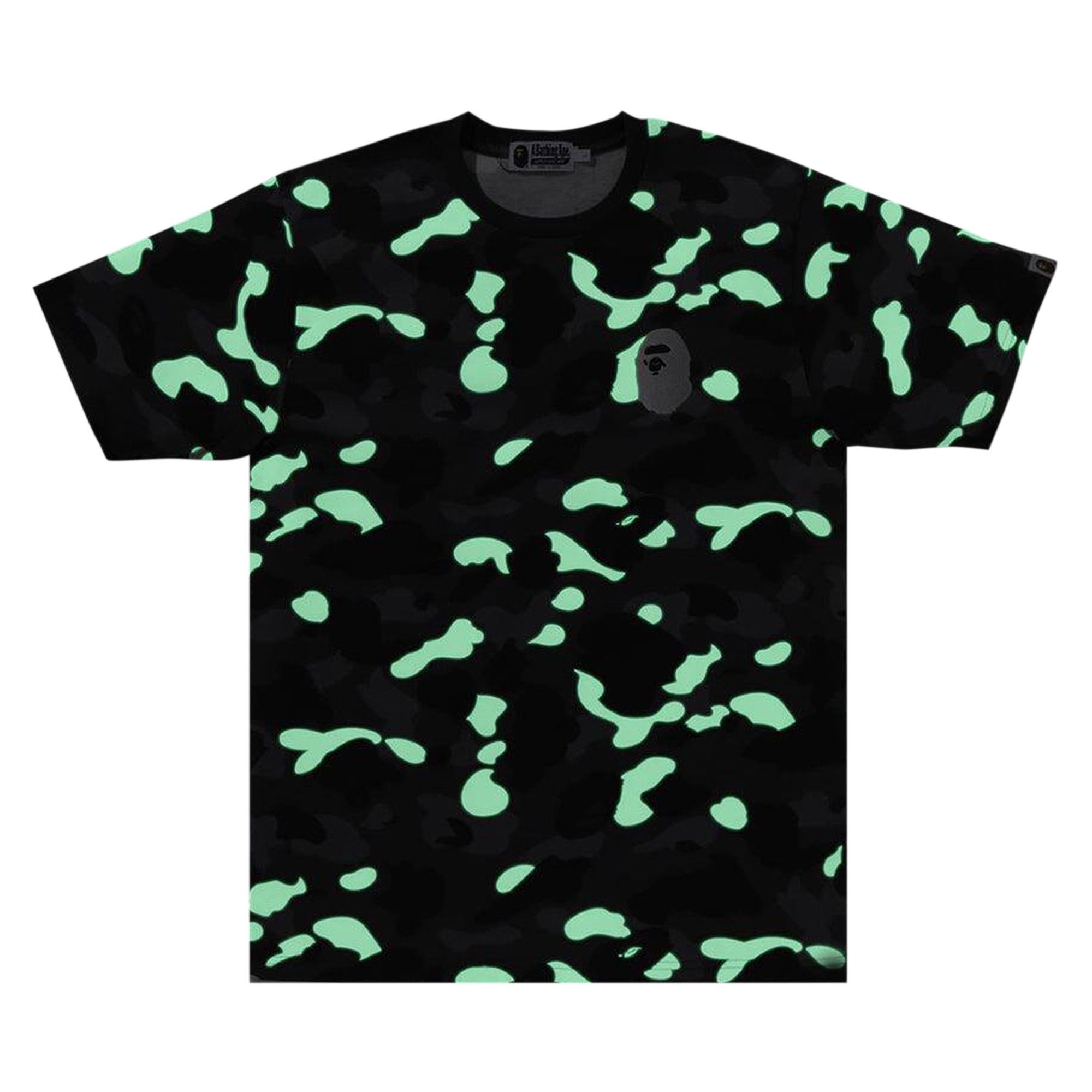 BAPE City Camo Large Ape Head Tee 'Black' - 2