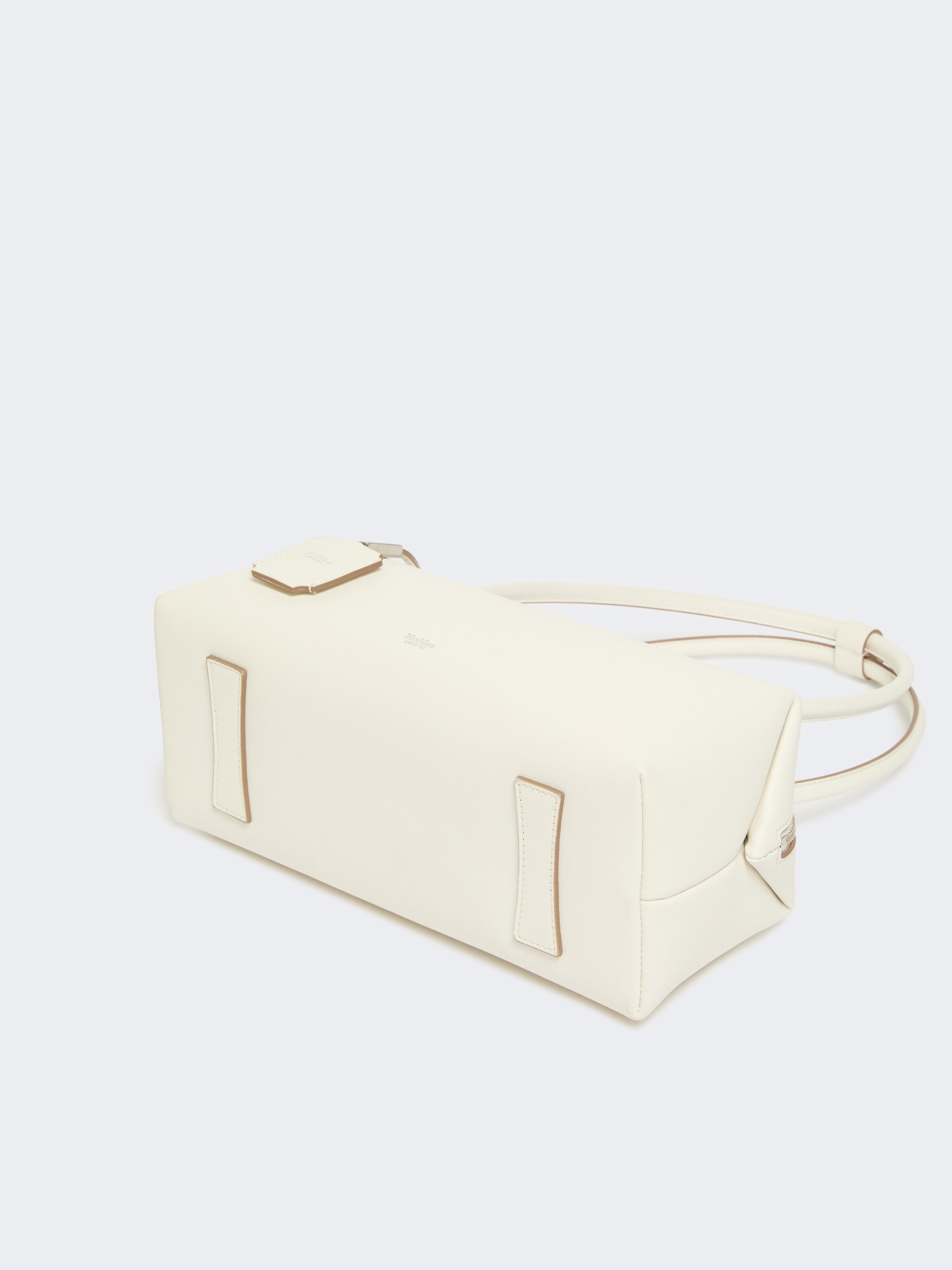 HOLDALLSTRING Natural leather bowler bag - 5