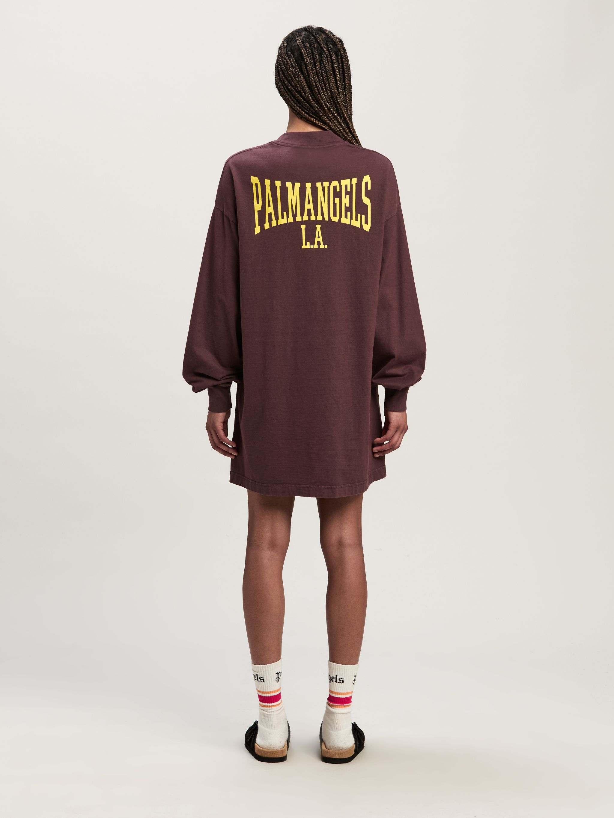 College T-Shirt Dress - 5