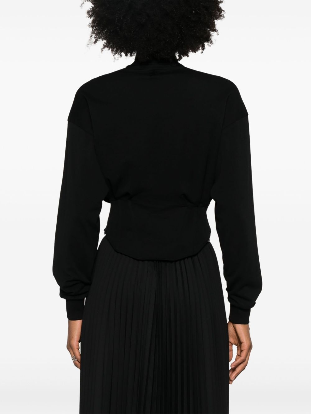 corseted polo shirt - 4
