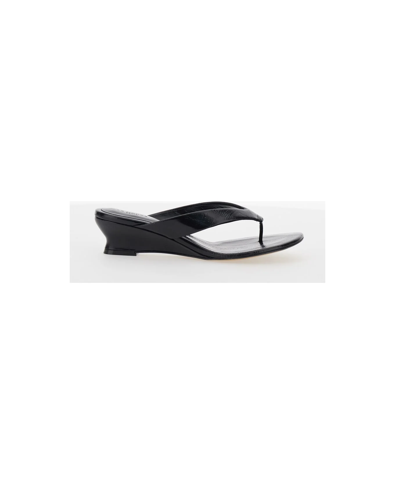 Micro Wedge Thong Sandal - 1