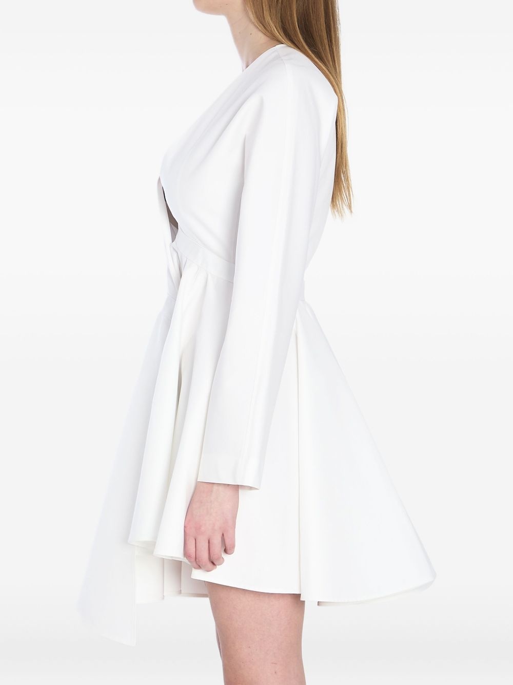 asymmetric mini dress - 3