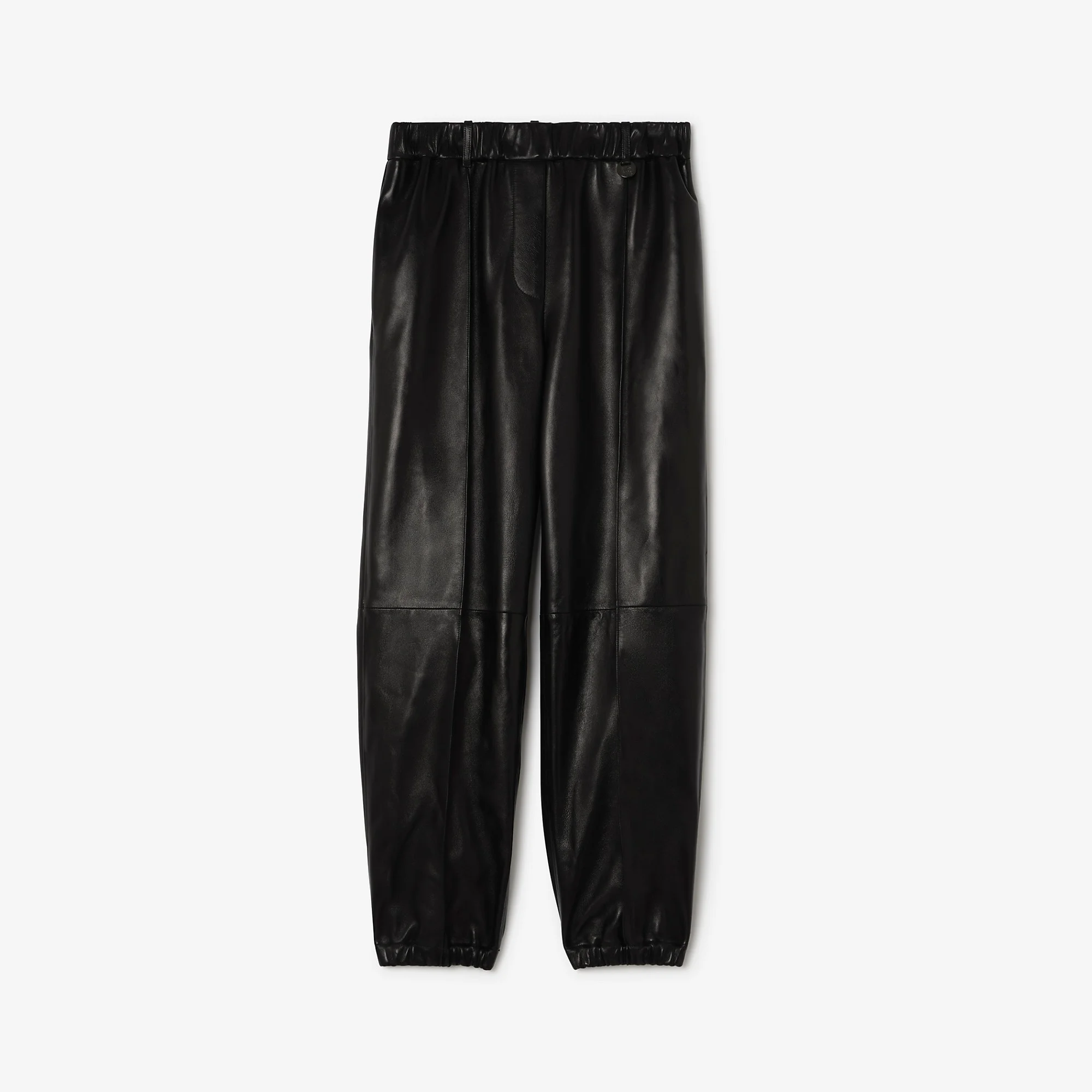 Leather Jogging Pants - 1
