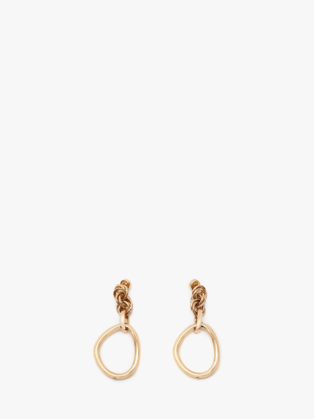 OVERSIZED LINK CHAIN EARRINGS - 1