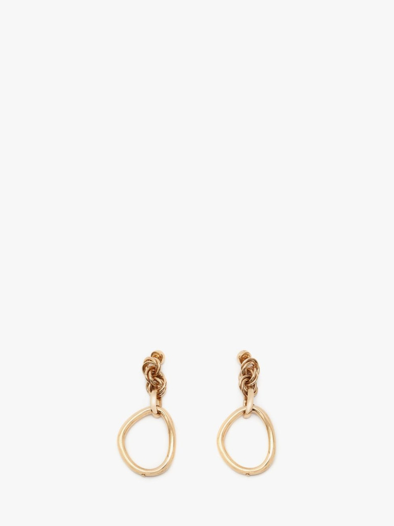 OVERSIZED LINK CHAIN EARRINGS 1