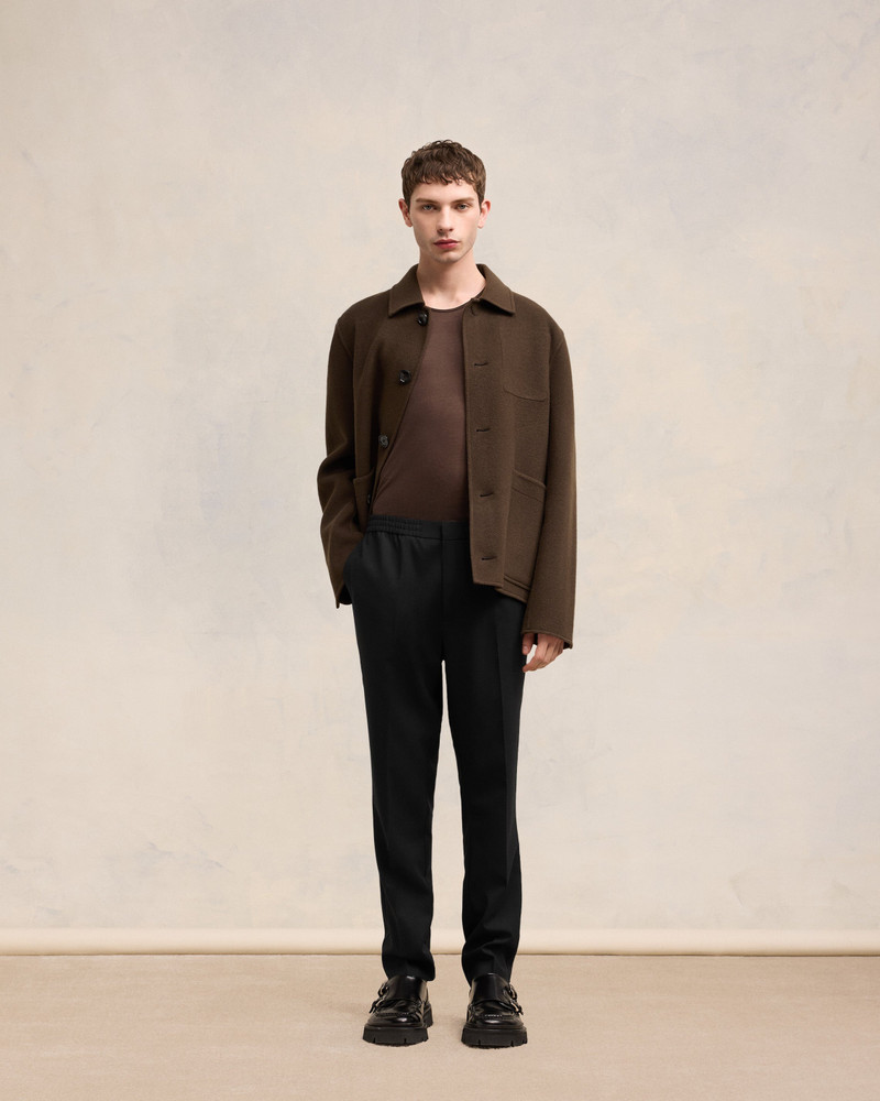 AMI Paris ELASTICATED WAIST TROUSERS outlook