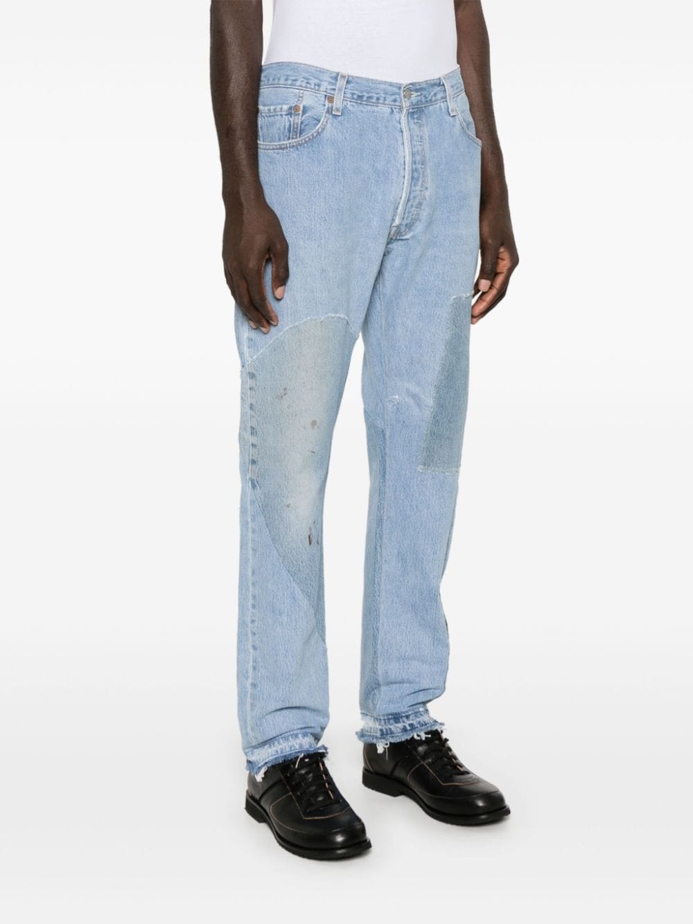 GALLERY DEPT. patchwork-detail jeans | REVERSIBLE
