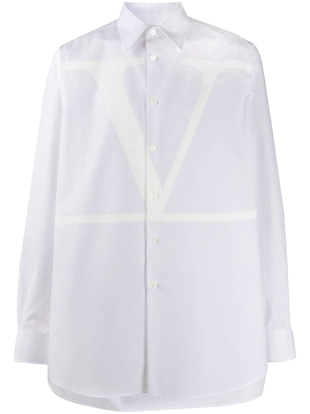 button-front shirt - 1