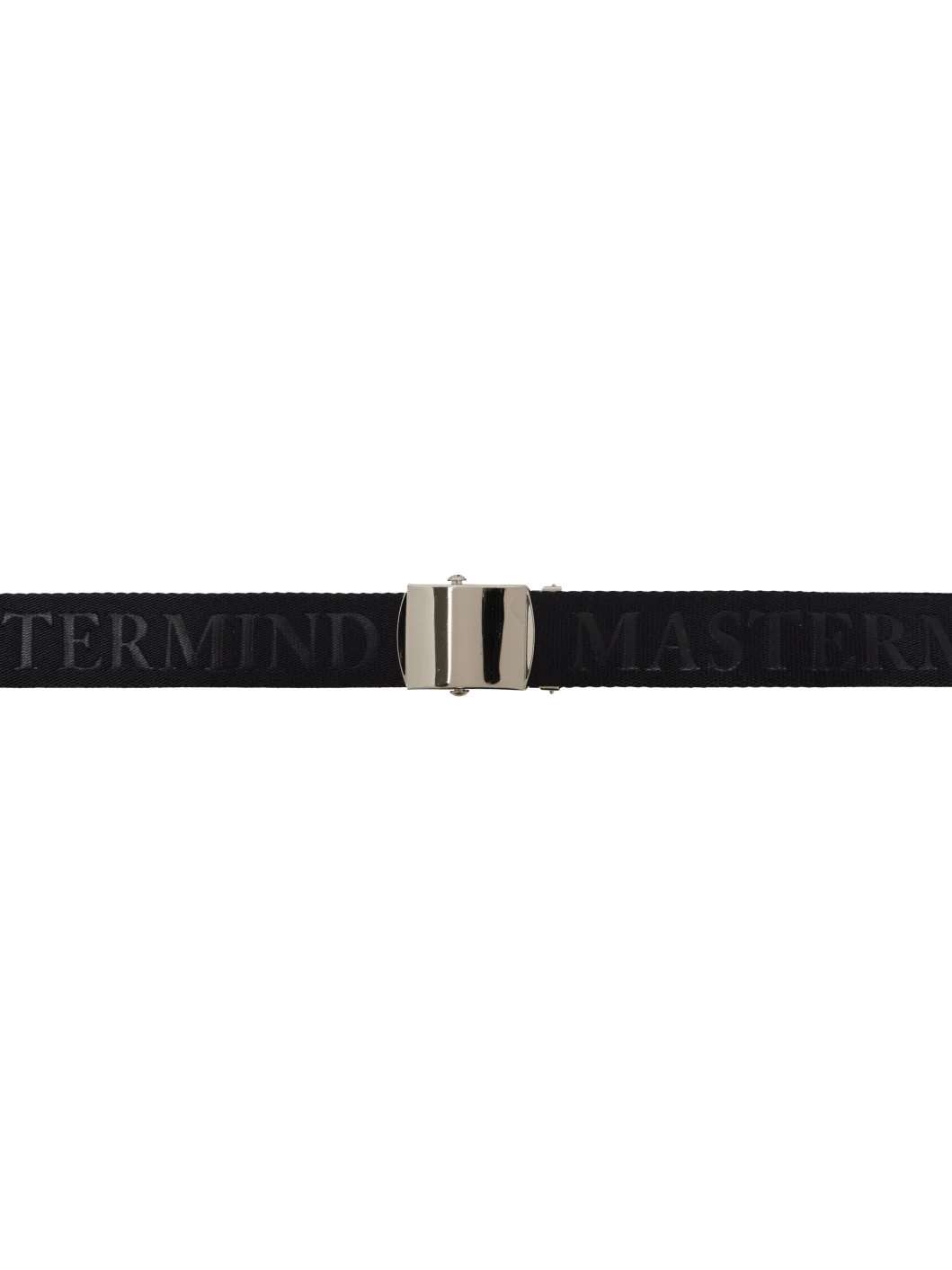 Black & Silver Chain Belt - 1