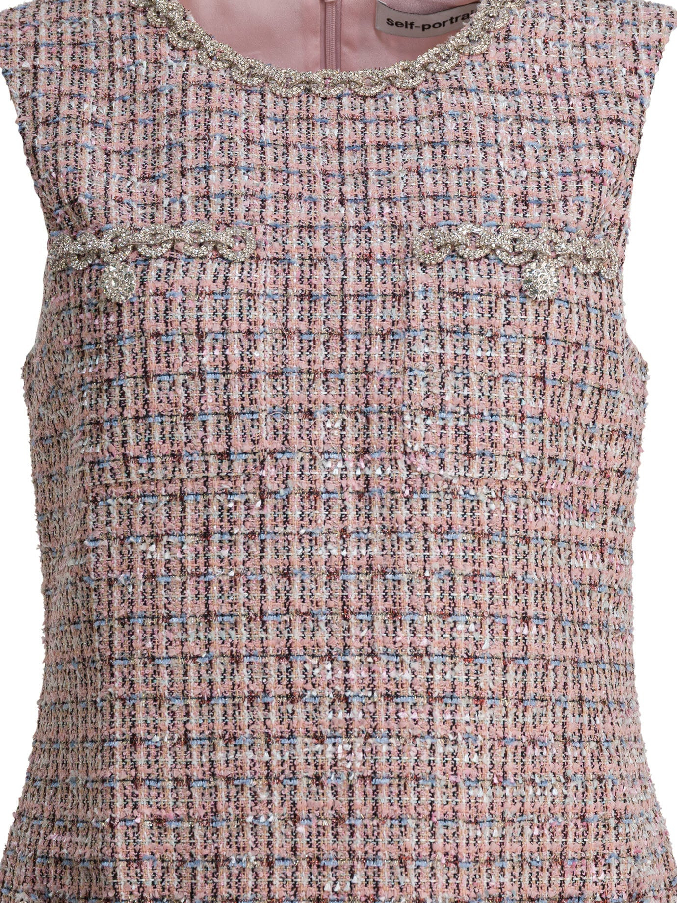 Self-Portrait Women Short Boucle Dress - 3