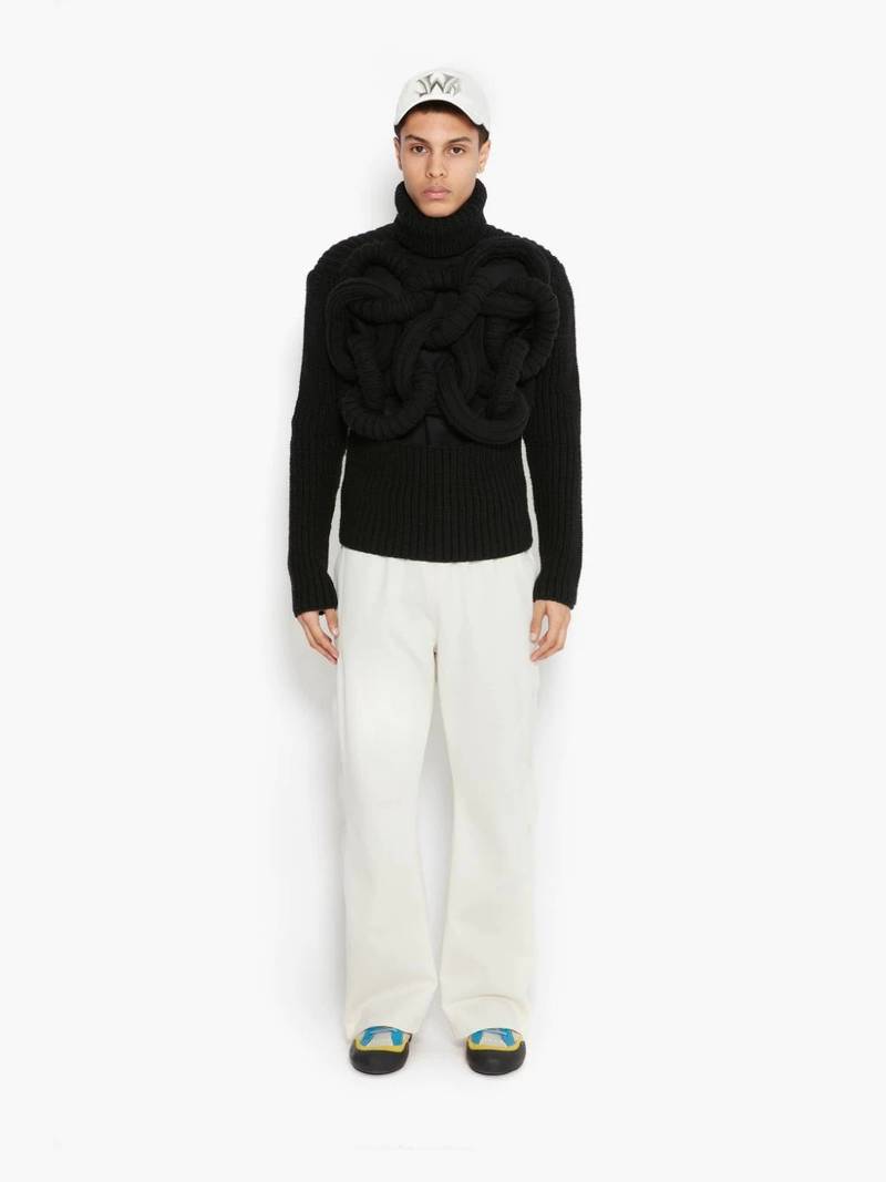 JW Anderson TUBULAR TURTLENECK JUMPER outlook