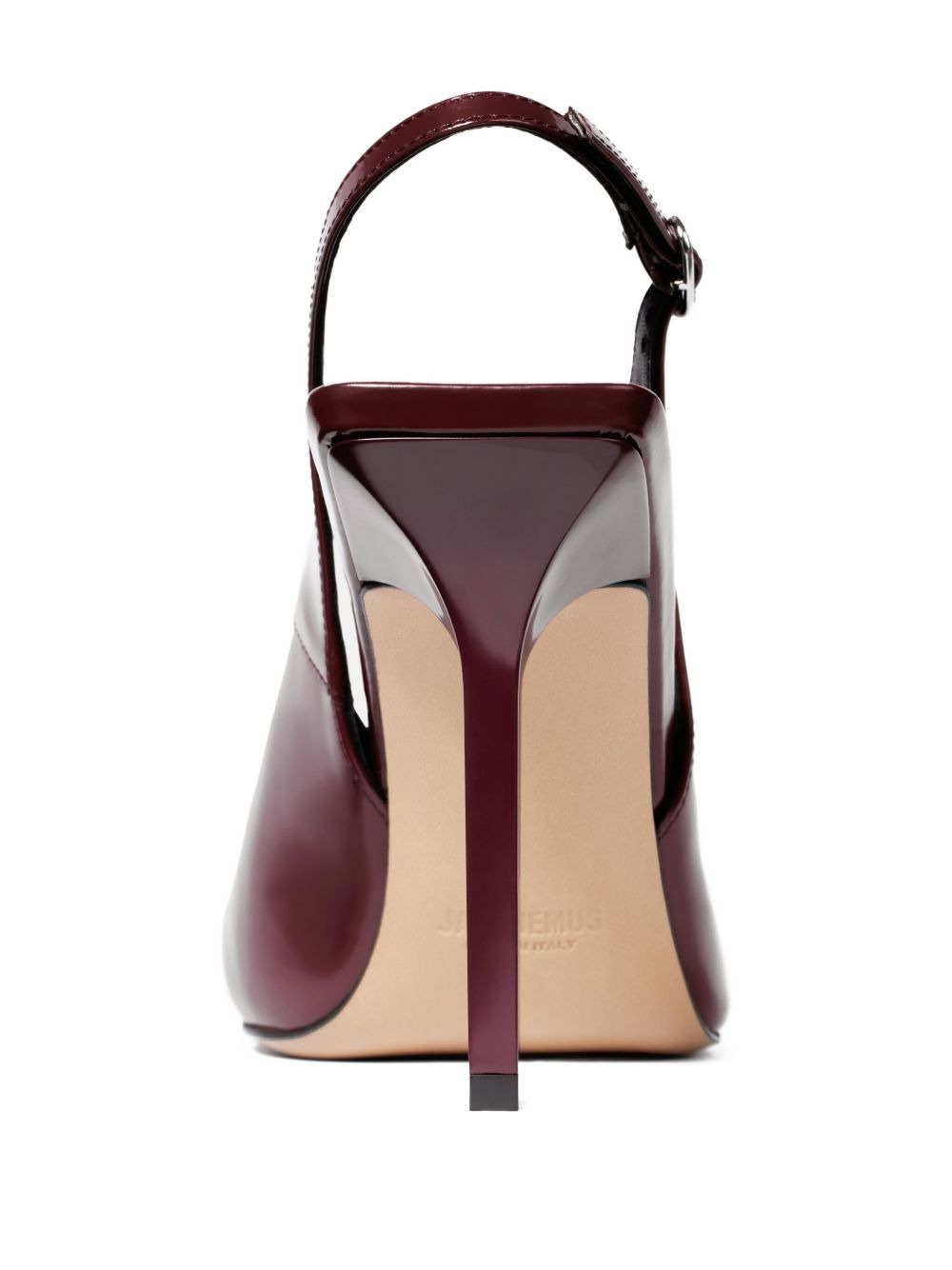 100mm Cubisto bow-slingback pumps - 3