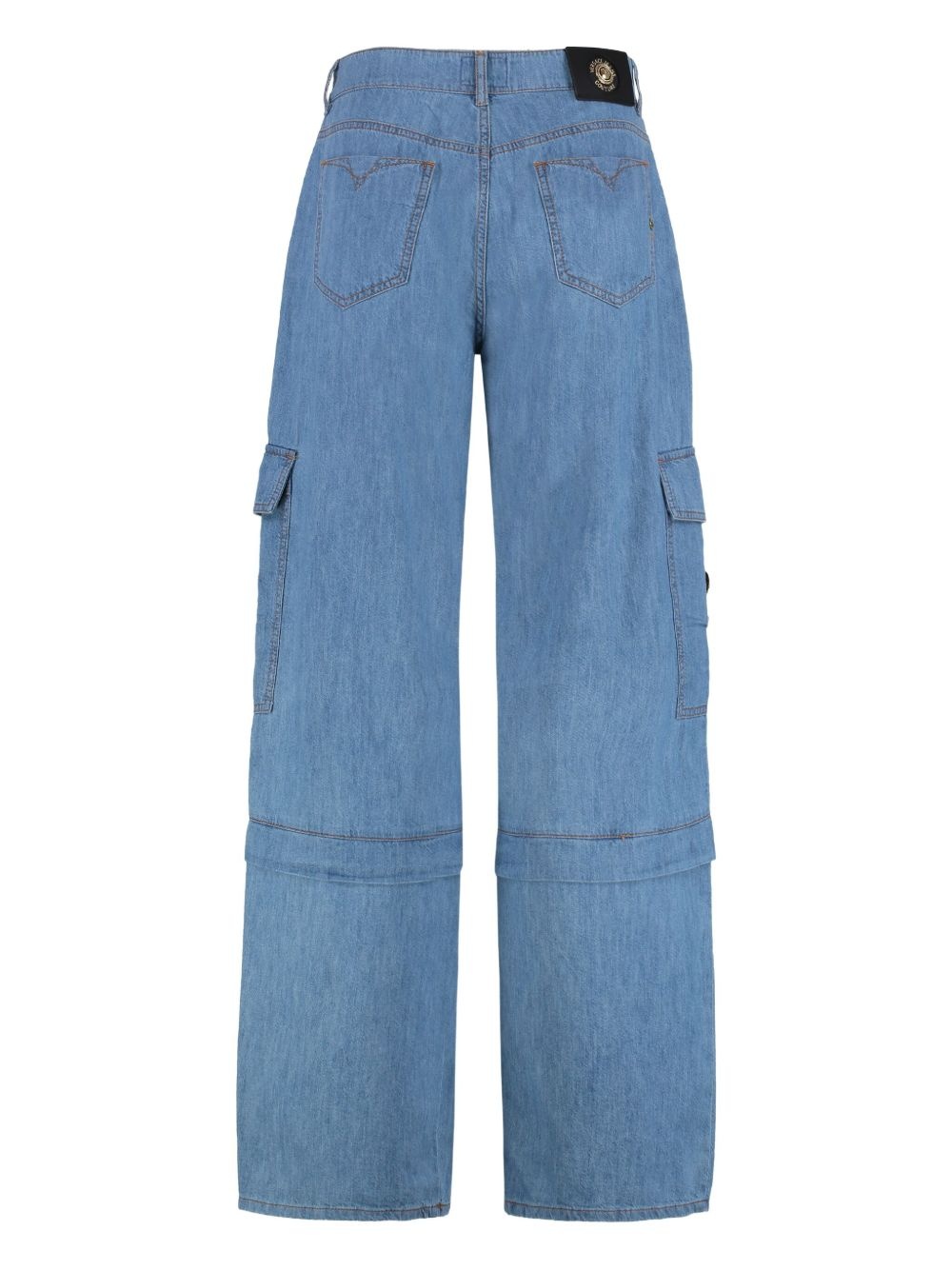 buckle-detailed cargo trousers - 2