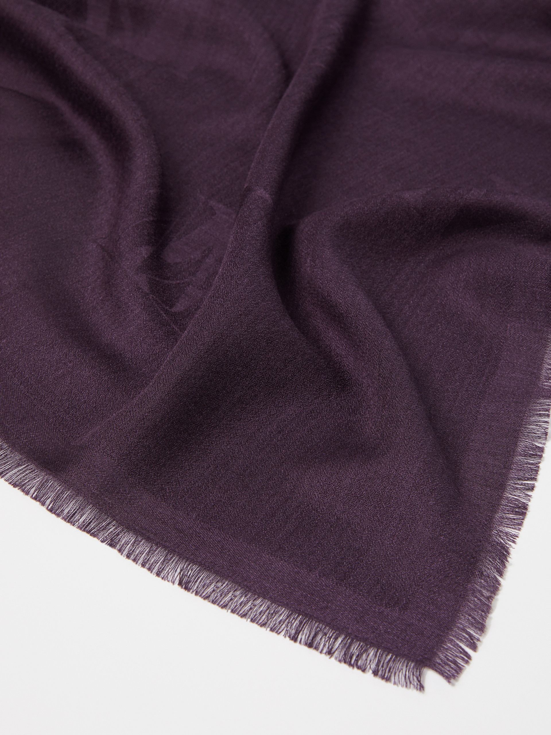 CURVONE Jacquard-knit wool and silk stole - 3