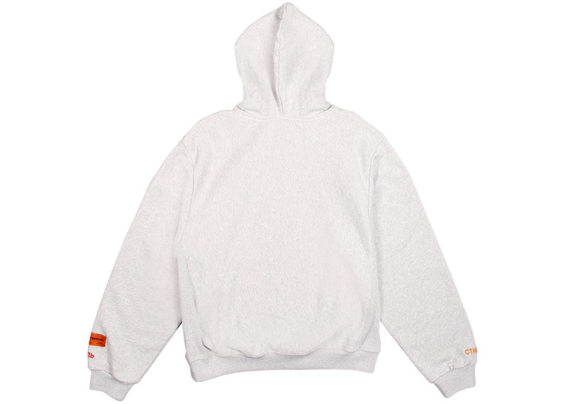 Heron Preston Heron Preston CTNMB Mel Egg Hoodie Melange Grey outlook
