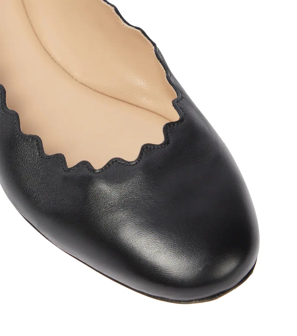 Lauren leather ballet flats - 6