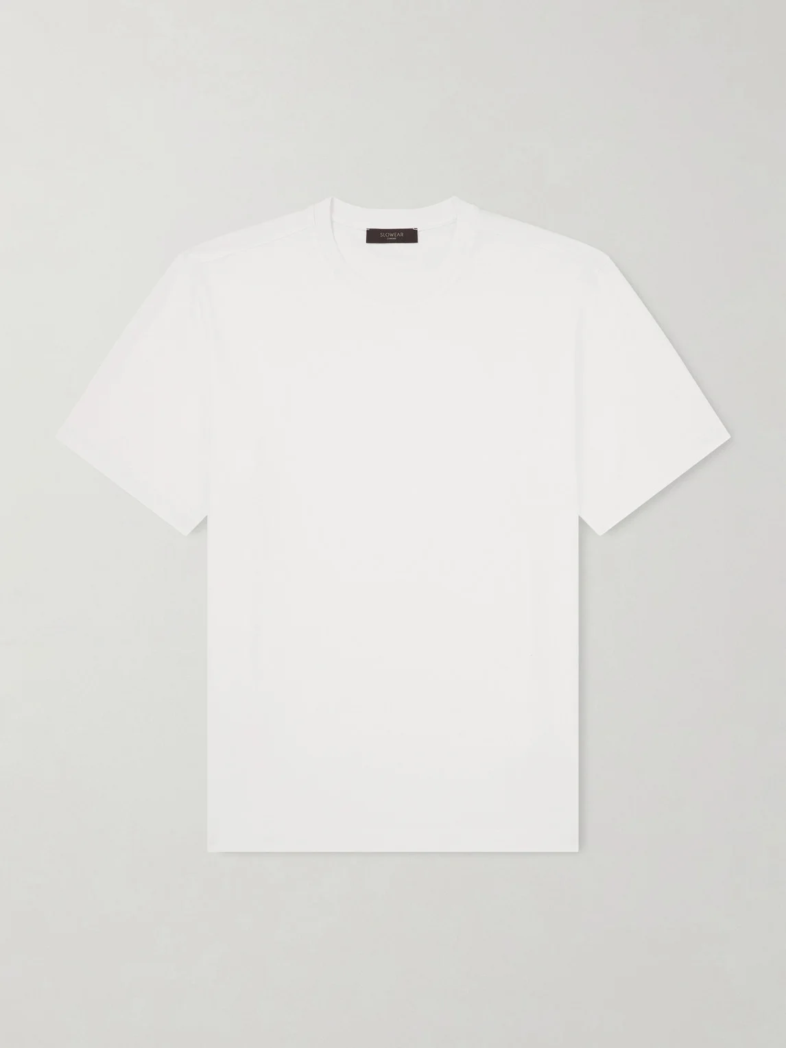 Cotton and Silk-Blend Jersey T-Shirt - 1