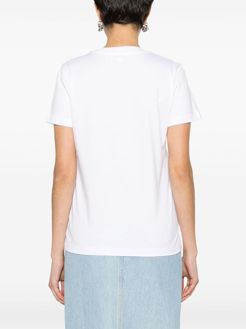 logo-print cotton T-shirt 4