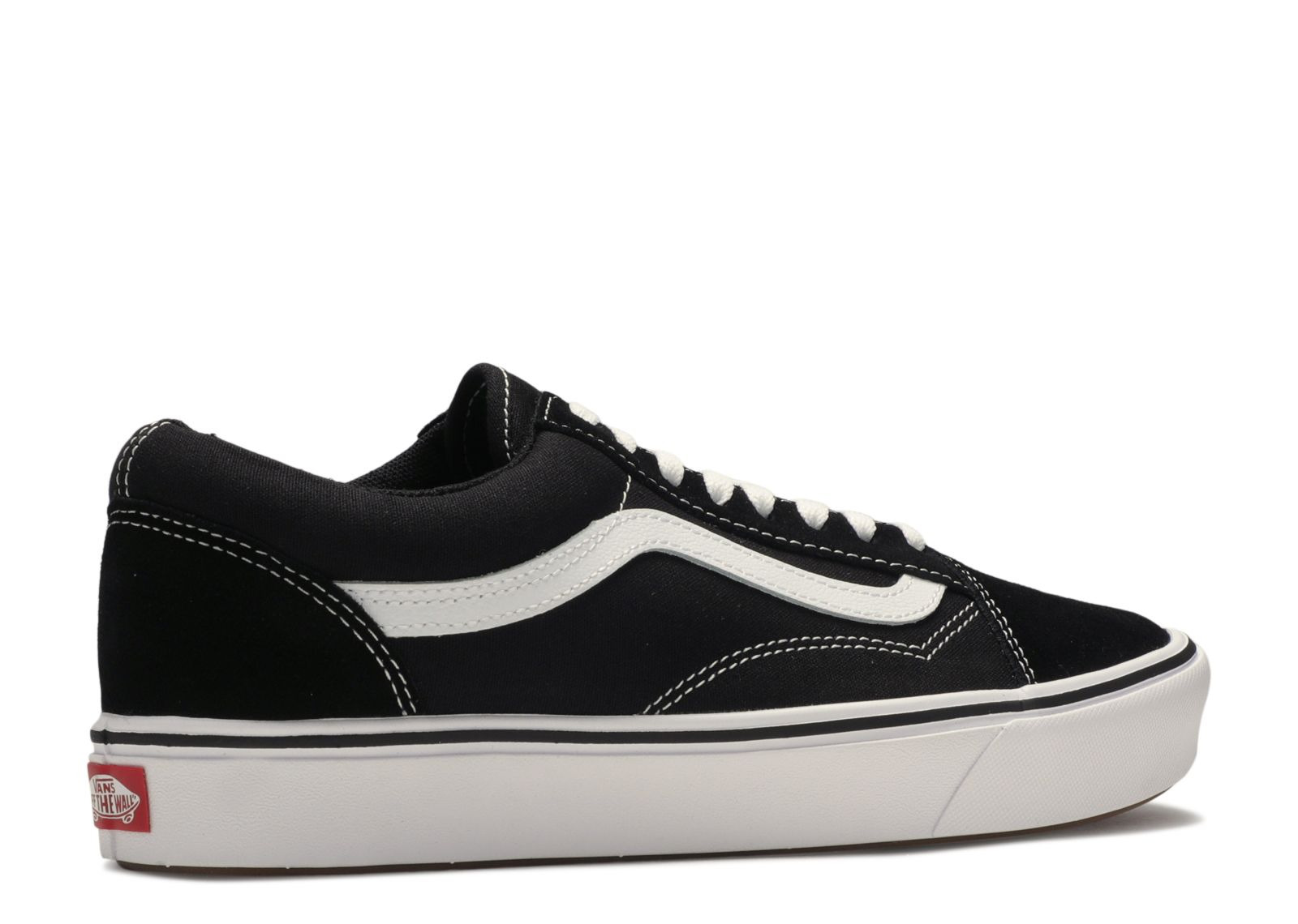 OLD SKOOL COMFY CUSH 'BLACK WHITE' - 3