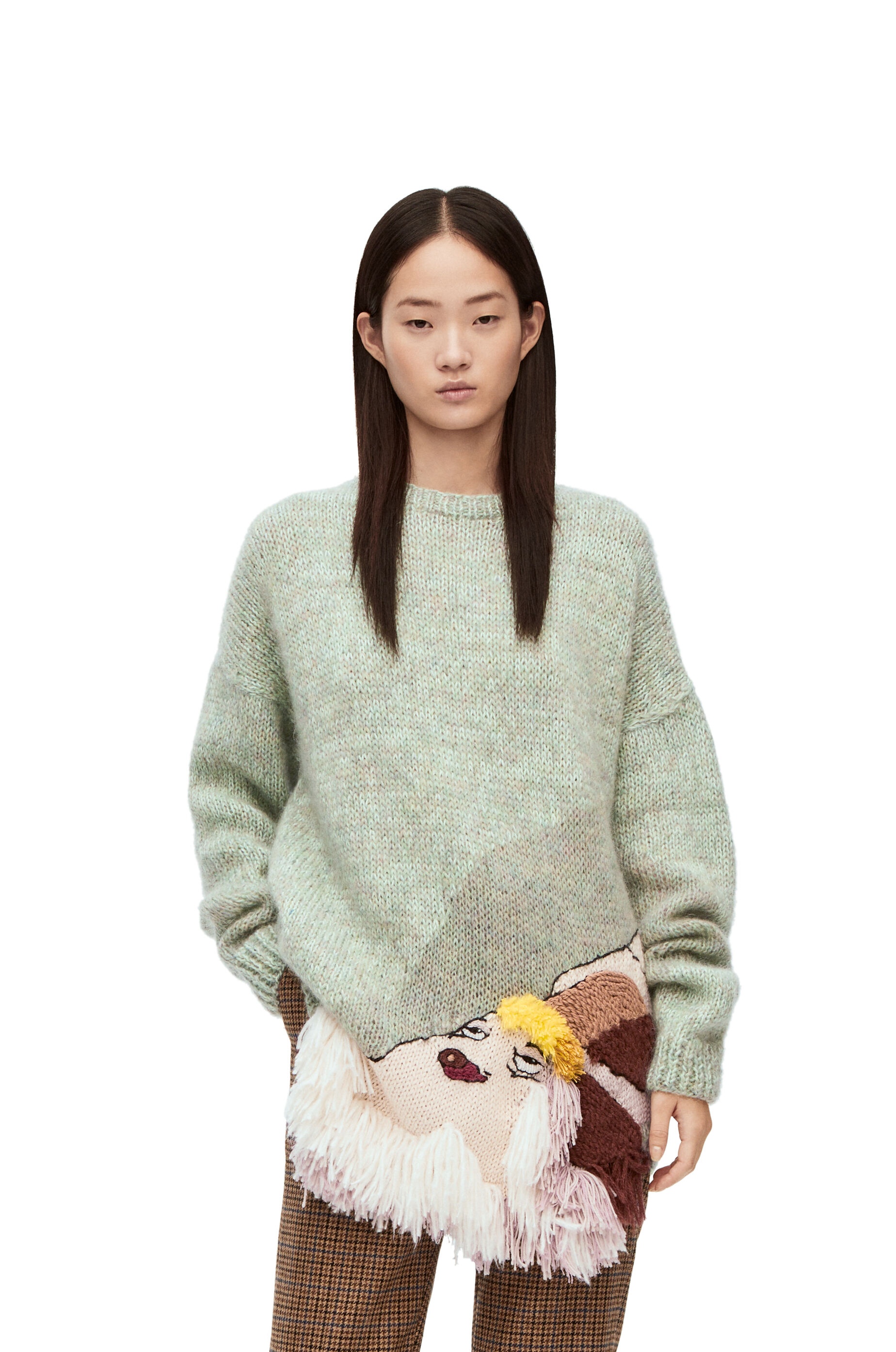 Heen embroidered sweater in wool - 3