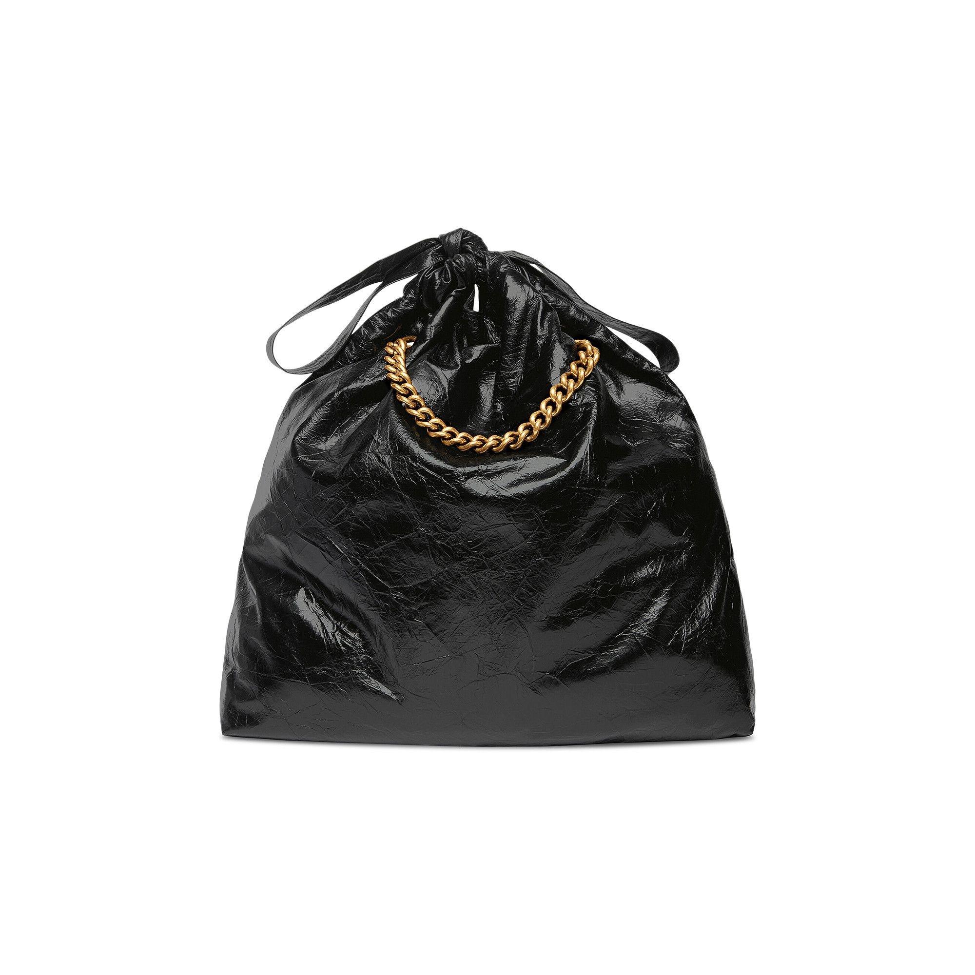 Balenciaga Medium Crush Tote Bag 'Black' - 2
