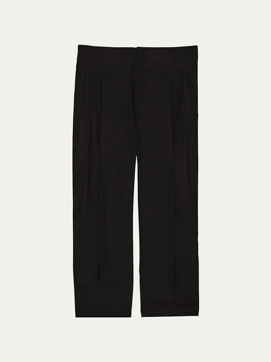 Men's Double-Pleated Pants - 1