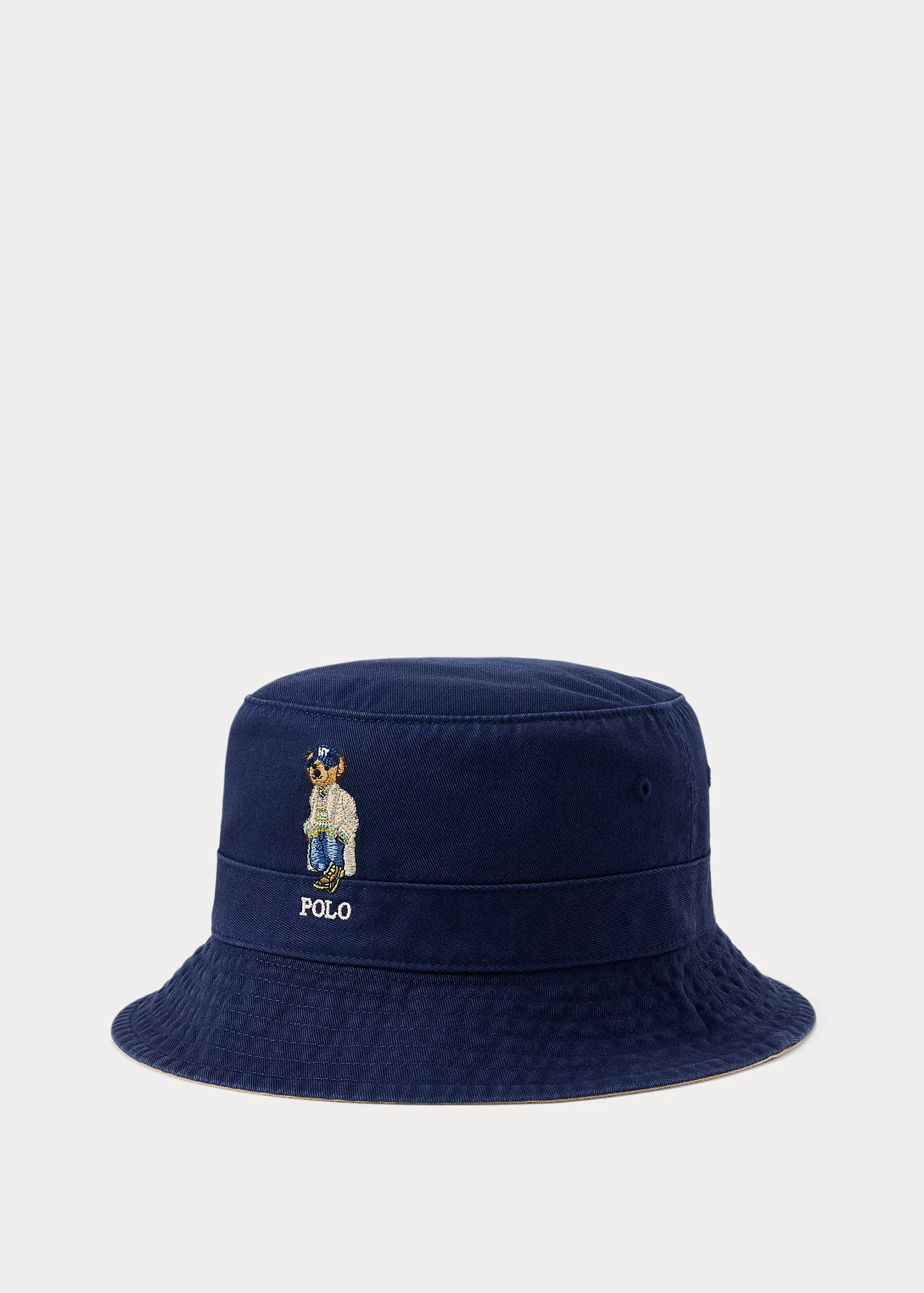 Polo Bear Twill Bucket Hat - 1