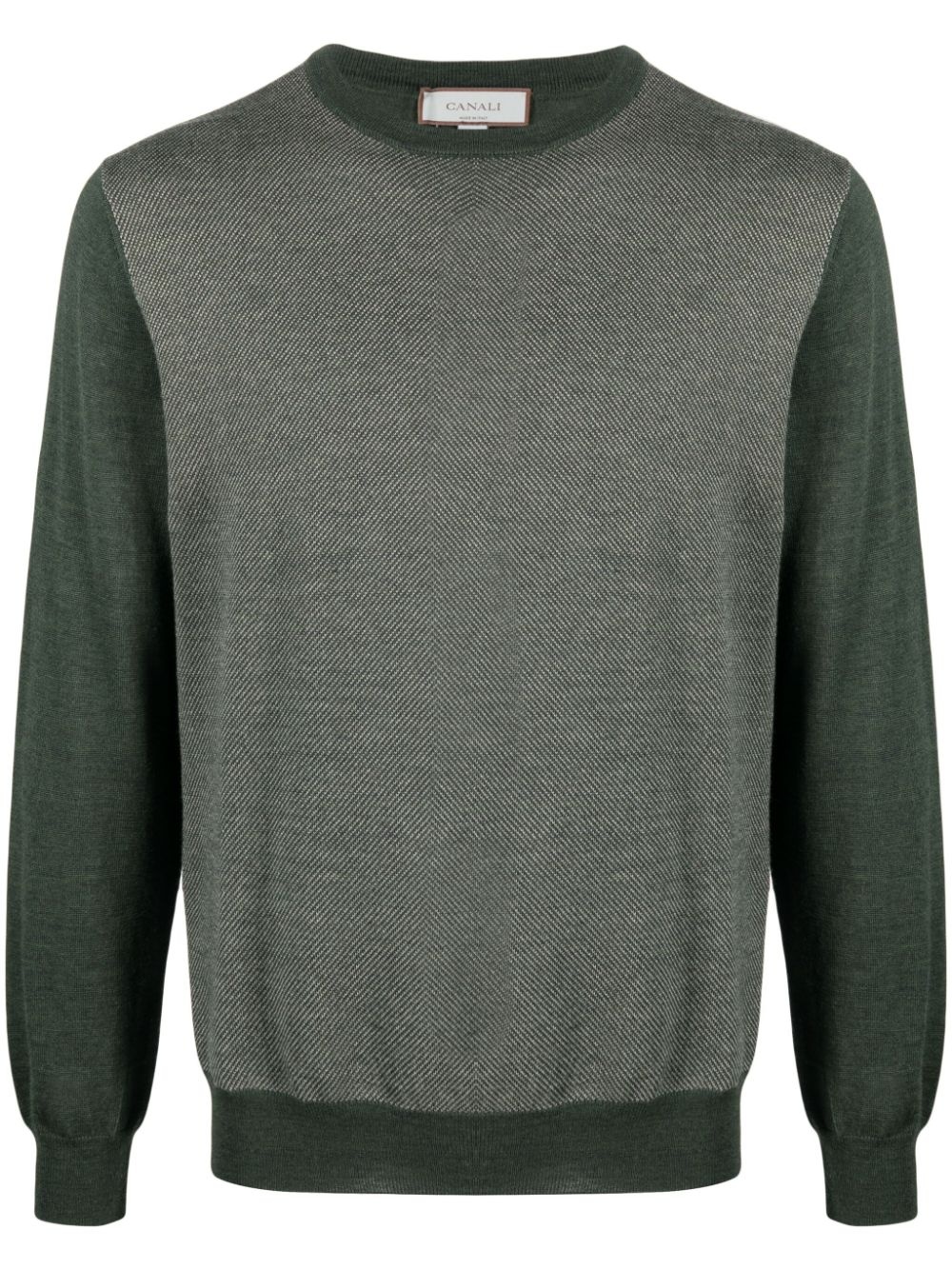 fine-knit wool jumper - 1
