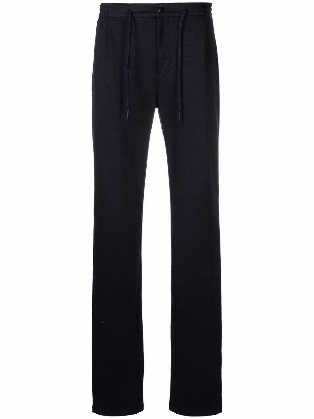 drawstring tailored trousers - 1