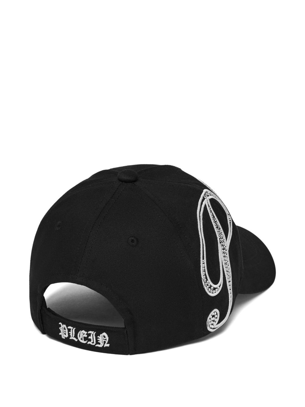 crystal-embellished baseball cap - 2