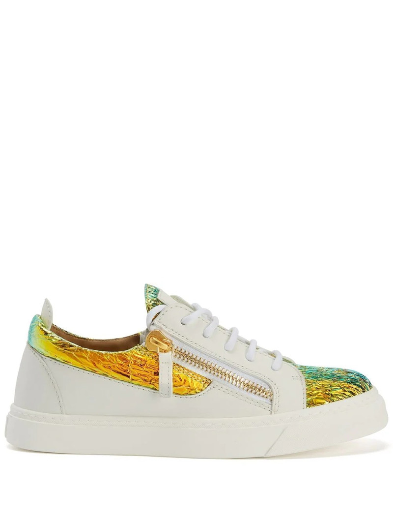 Frankie lace-up trainers 1